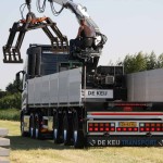 Fertigbetonplatten verlegen mit LKW | Betonplatten großformat befahrbar