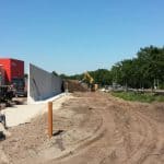 Stützmauern platzieren | Projekt Tilburg (NL) | De Keij
