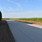 Geëgaliseerde zandbaan | Project kwekerij in Lienden