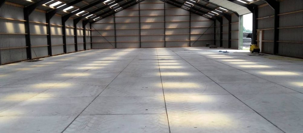De Keij Betonplaten | Overdekt terrein | Industrieplaten