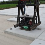 Betonplatten 200x200 cm verlegen | Projekt Herveld (NL)