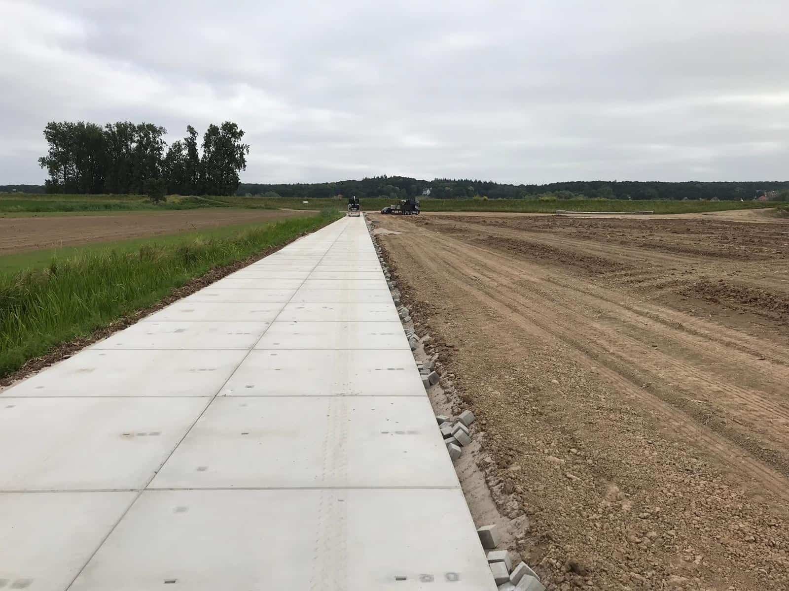 Betonwege | Projekt Lienden (NL)