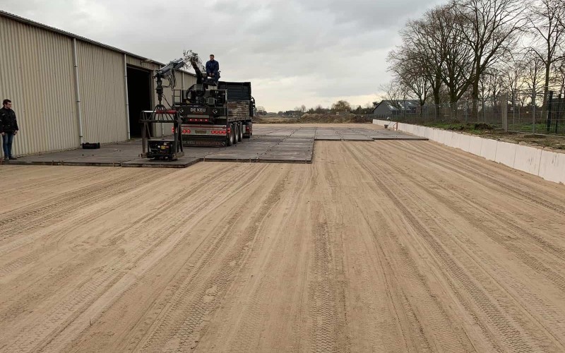 Gebrauchten Betonplatten 200x200 cm | De Keij