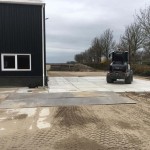 Betonplatten 200x200 cm verlegen | De Keij