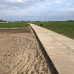 Betonweg gebrauchten Betonplatten | De Keij