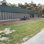 Nivellieren Untergrund für Betonplatten 200x200 cm | De Keij