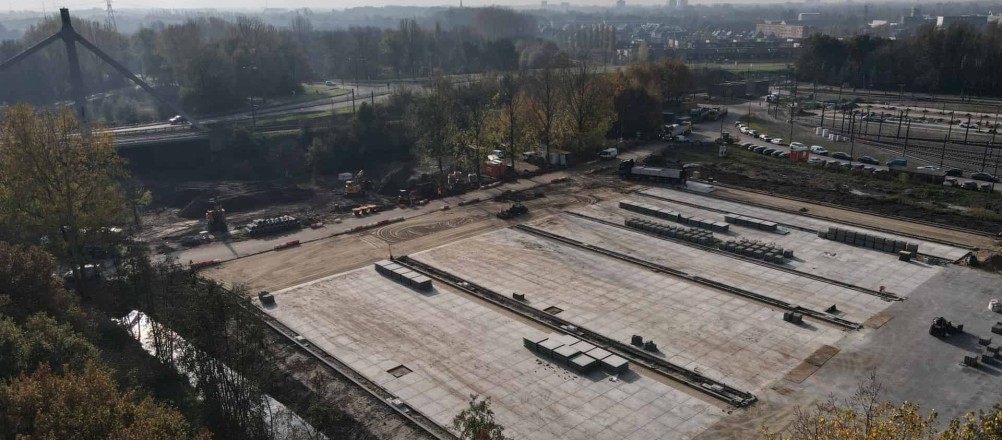 Großraum pflaster mit Betonplatten | Betonplatten verlegen | Betonplatte