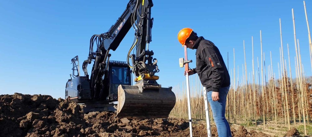 Uitzetten en uitgraven