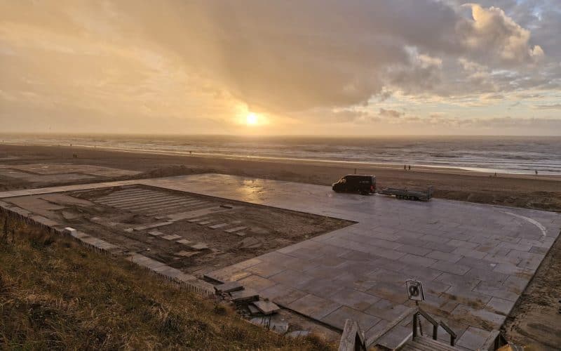 Terrassenpflasterung Zandvoort | De Keij