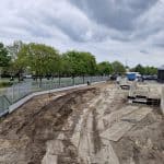 Anlegen einer Geländeverfestigung in Reek | De Keij